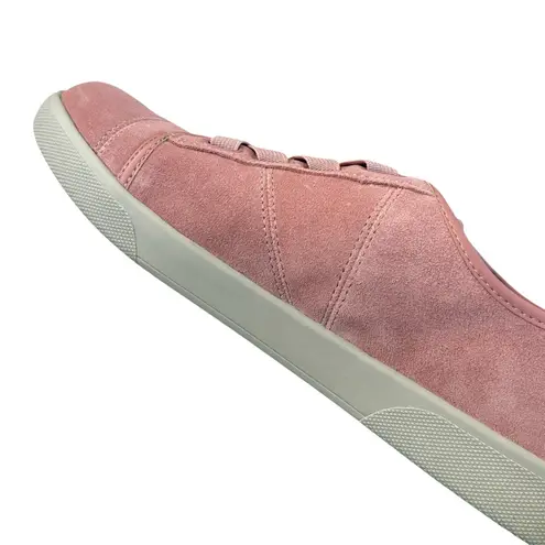 Vionic EUC Leather Jean Slip-On Sneakers Rose Size 6.5