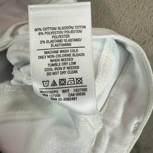 NWT Hudson Barbara Super Skinny White High Waist Jeans Sz 30 Denim Pants School White