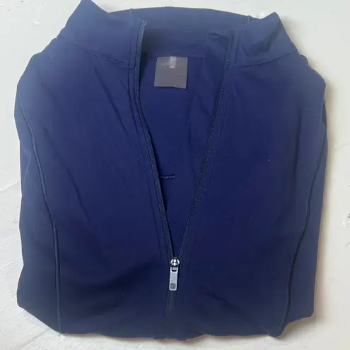 Calia Women's L Navy Full Zip Performance Jacket Stretch Neutralcore Blue Size L