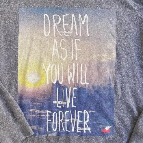 Graphic Crewneck sweatshirt Size Medium Gray