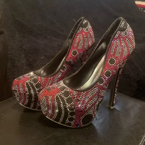 Shi by Journeys Rhinestone Heels