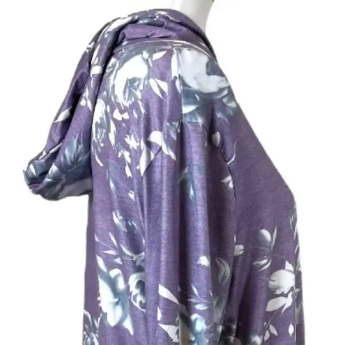 Angashion Pullover Hoodie Long Sleeve Kangaroo Pocket Floral Women’s Size Large