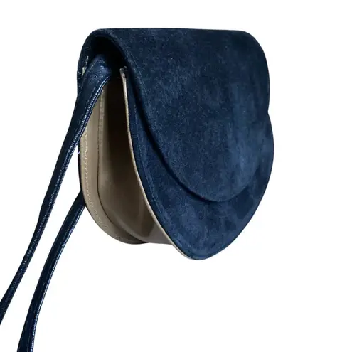 Ande vintage women's black suede and gold handbag shoulder bag crossbody formal