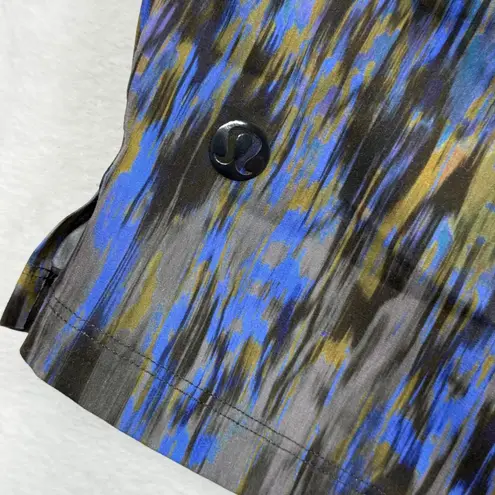 Lululemon  Channel Cross Swim 5" Breaking Waves Multi Medium M - cutout‎ liner