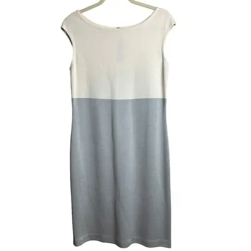 St. John Sleeveless Colorblock Dress Sz. 10