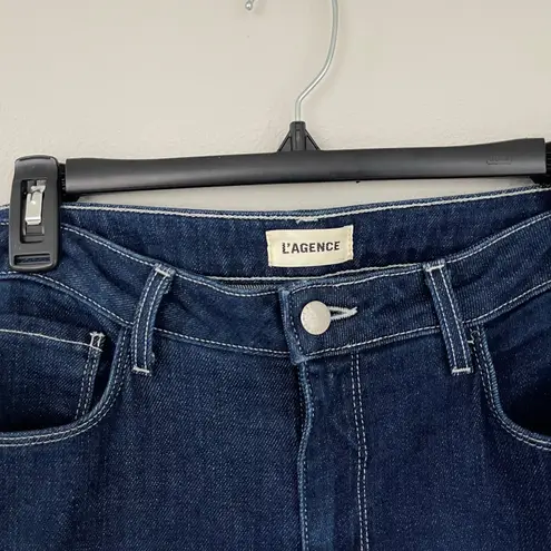 L'Agence Clayton Wide Leg Jeans (Size 30) Newport wash