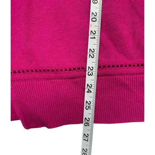 Terra & Sky Women's Super Pink Cardigan
