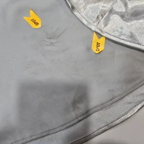 LPA Amalia Maxi Skirt in Silver