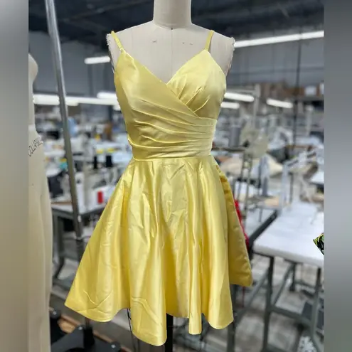 Formal Dress 2 Yellow