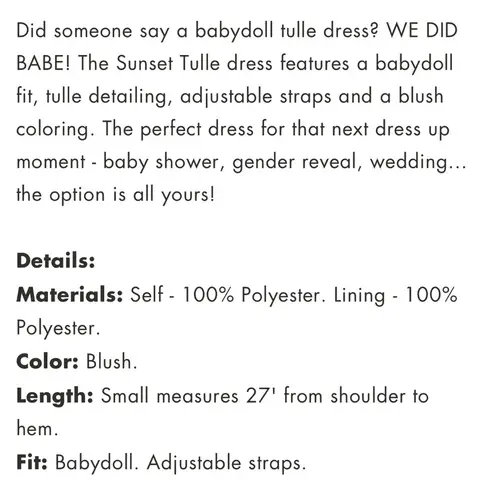 Mabel Ballerina dress