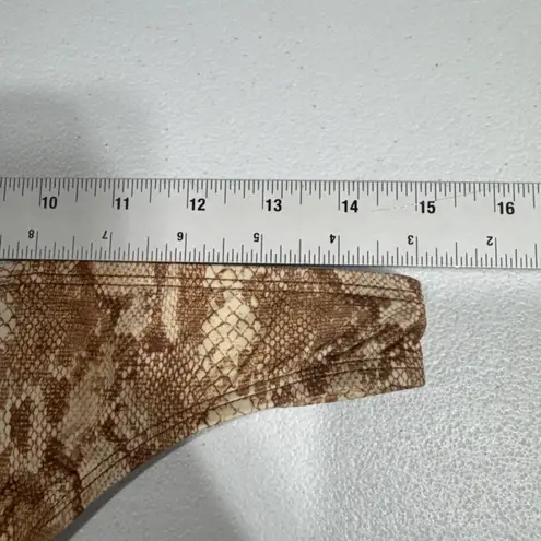 Vitamin A SAND SNAKE Neutra Hipster Bikini Swim Bottom US 8/M Animal Print Beach