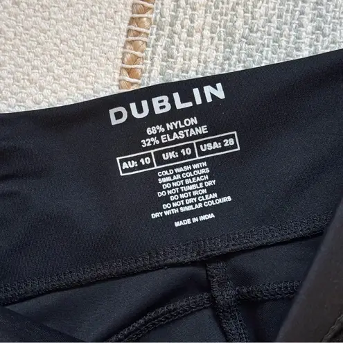 Dublin Performance Black Riding Tight Breeches Women’s 28 Small High Rise Pocket