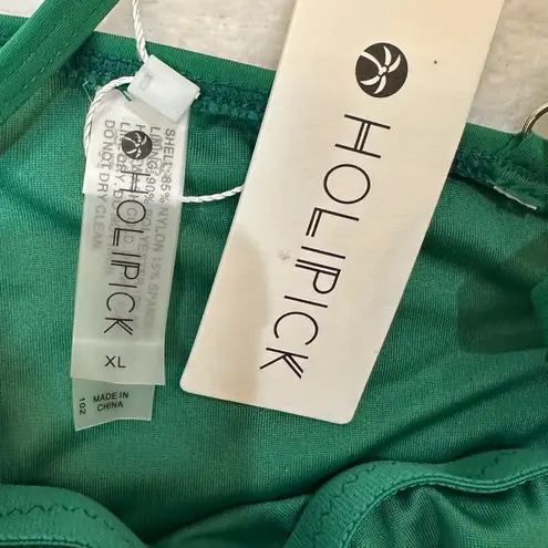 Holipick Emerald Green Asymmetrical One