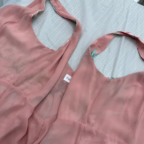 Privacy Please “Wilson” Dress in Coral Palm sz M