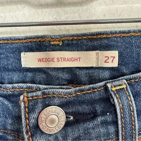 Levi's  Wedgie Straight Button Fly Jeans 27