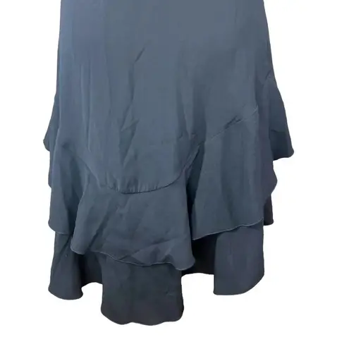 Rinascimento Ruffle High Low Skirt Black Size XS