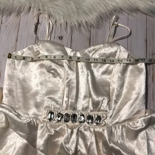 Isabel Toledo Ivory Peplum Dress size 16 NWT White