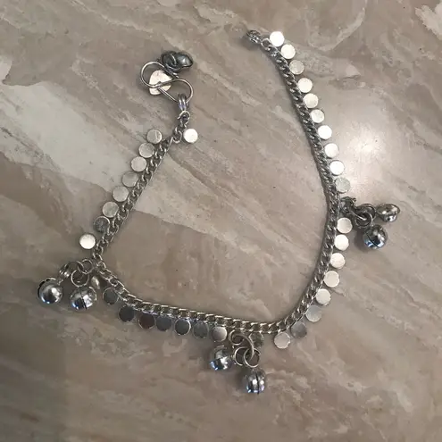 Dubai Jingle Round Disco Charm Hook Eye Anklet