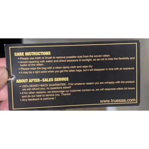 Truessa Round Rattan Crossbody Bag with Heart Woven Detail, NWT Brown