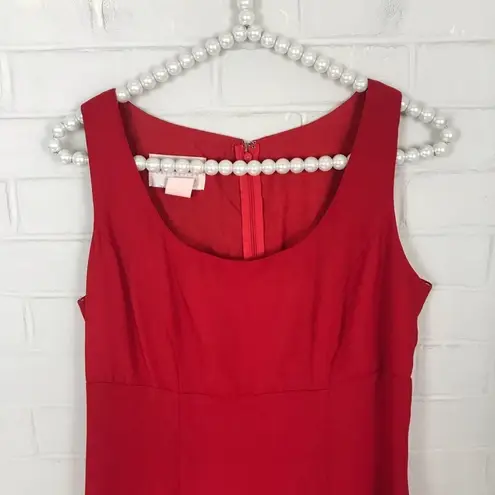 Hugo Buscati Vintage Collection Red Flattering Y2K Style Dress Size 4