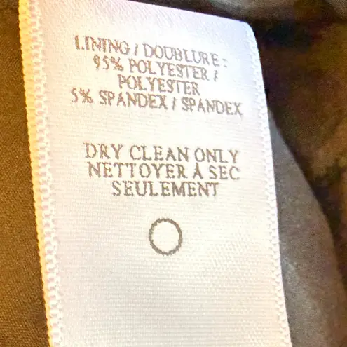 ALC Frank A.L.C. Danny Pewter Metallic Silver Crop Lame Dress Pants Trousers Size 4