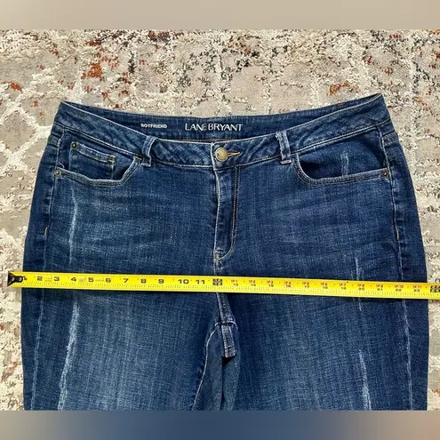 Lane Bryant  boyfriend cropped jeans size 18 stretchy