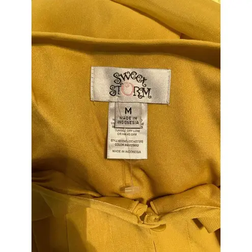 Sweet Storm yellow mini dress