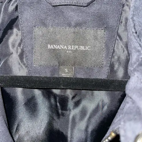 Banana Republic  Vegan Suede Moto Jacket