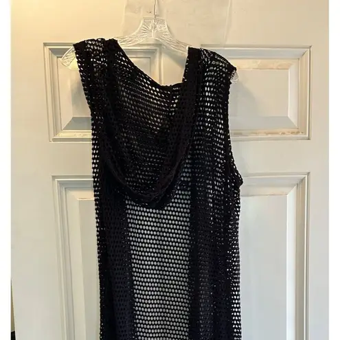 SJS hooded, women's mesh, open