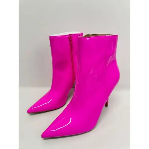 INC International Concepts Boots Size 6.5 Pink Pointed Toe Stiletto Heels