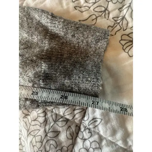 J. Crew Embellished Sweater Crewneck Pullover Gray Jewel Neck Size Small