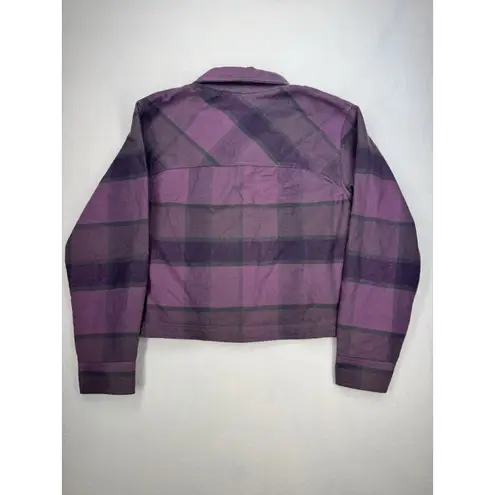 The North Face  Women's Valley Flannel Shirt Midnight Mauve NWT Size Small