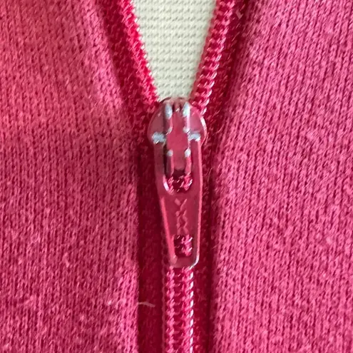 Vintage Fall Sweatshirt sunflower bird Grandma core Medium Red