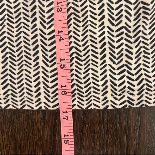 Loft  Black and White Ruffled Sleeveless Camisole thumbnail 3