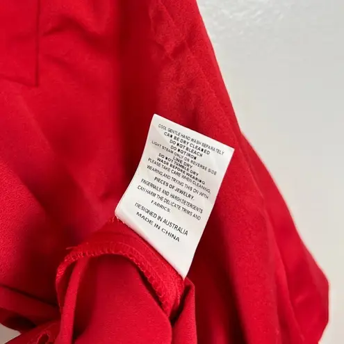 Elliatt Endearment Maxi Dress in Scarlet Size Medium