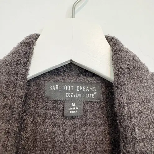 Barefoot Dreams Barefoot Dreams Coastal Cardigan Sweater Cozy Loungewear in Gray Size Medium