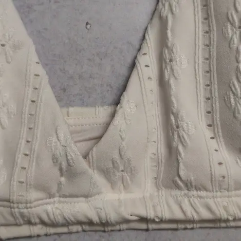 ANDIE Belmar Top Coco Bikini Triangle Swimwear Bathing Suit Twisted Size L New