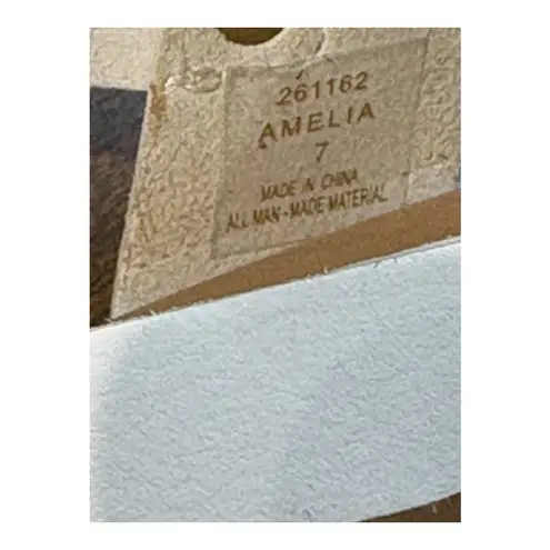 X-Appeal Amelia Espadrille Platform Sandals White Strappy Buckle Women Size 7