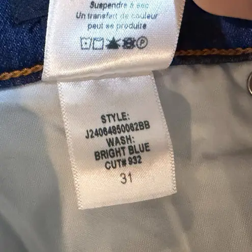 Veronica Beard Beverly Skinny Flare Loafer High Rise Jeans