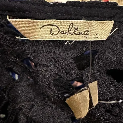 NEW DARLING EYELET SIENNA JACKET L Black Size L