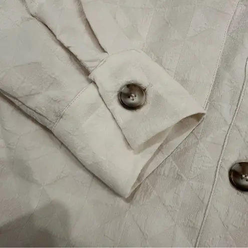 Privy Textured Jacket - Cream Medium, Women's