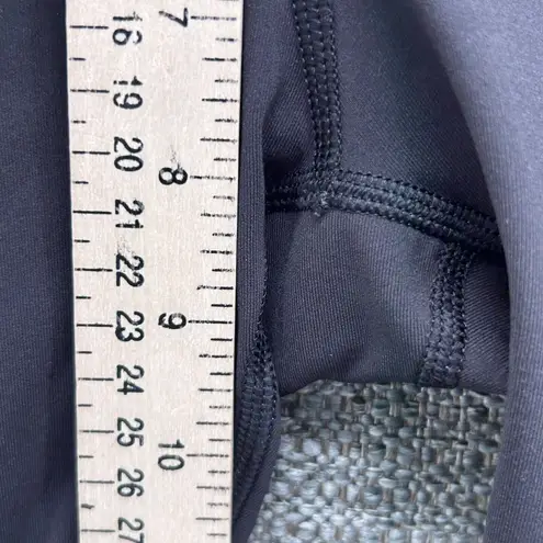 Lululemon Womans Leggings 4 Black Floral Fade Rouched Ankle