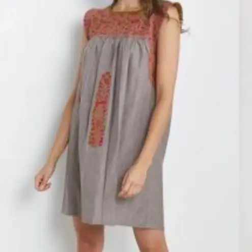 Mi Golondrina Flores Nube Fuego dress XS Blue