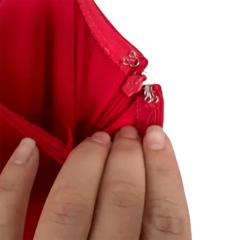 Eliza J Maxi Formal Elegant One Shoulder Red Maxi Side Zipper Dress Size 8