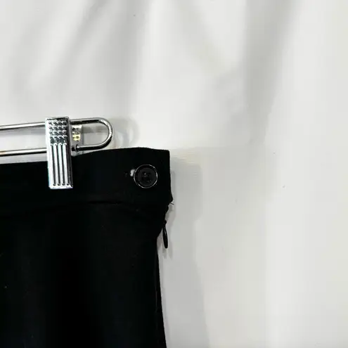 Bob Mackie Plus Size 3X Pants High Rise Solid Black Side Zip Career Capsule 230