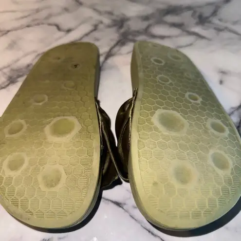 2017 Fenty Puma Olive Bow Slide Rihanna uk5 us7 8 Slides Sandals Shoes Green Size 7