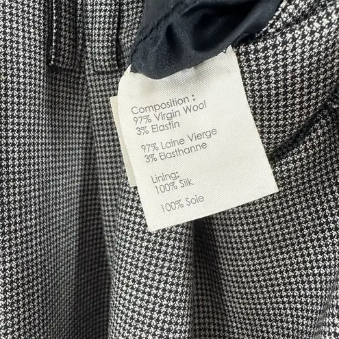 3.1 Phillip Lim Gray and Black Houndstooth Wool Pencil Skirt Size 6