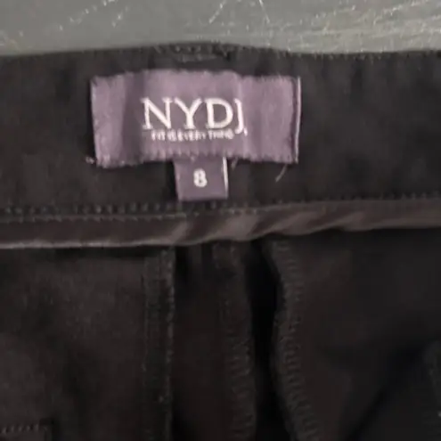NYDJ Womens Pants Size 8 Black Bootcut Career Professional Casual Stretch