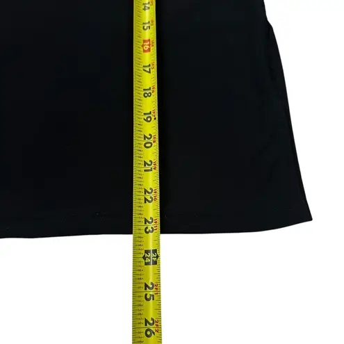 Vol 1 Black Vintage Side Slits Mini Skirt Women's Size Large | 62