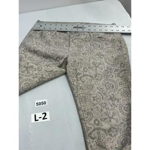 Womans American Rag Cie Jeans 5 S Pink Gray Zip button Front Size undefined